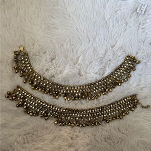 Indian jewelery- Anklet pair